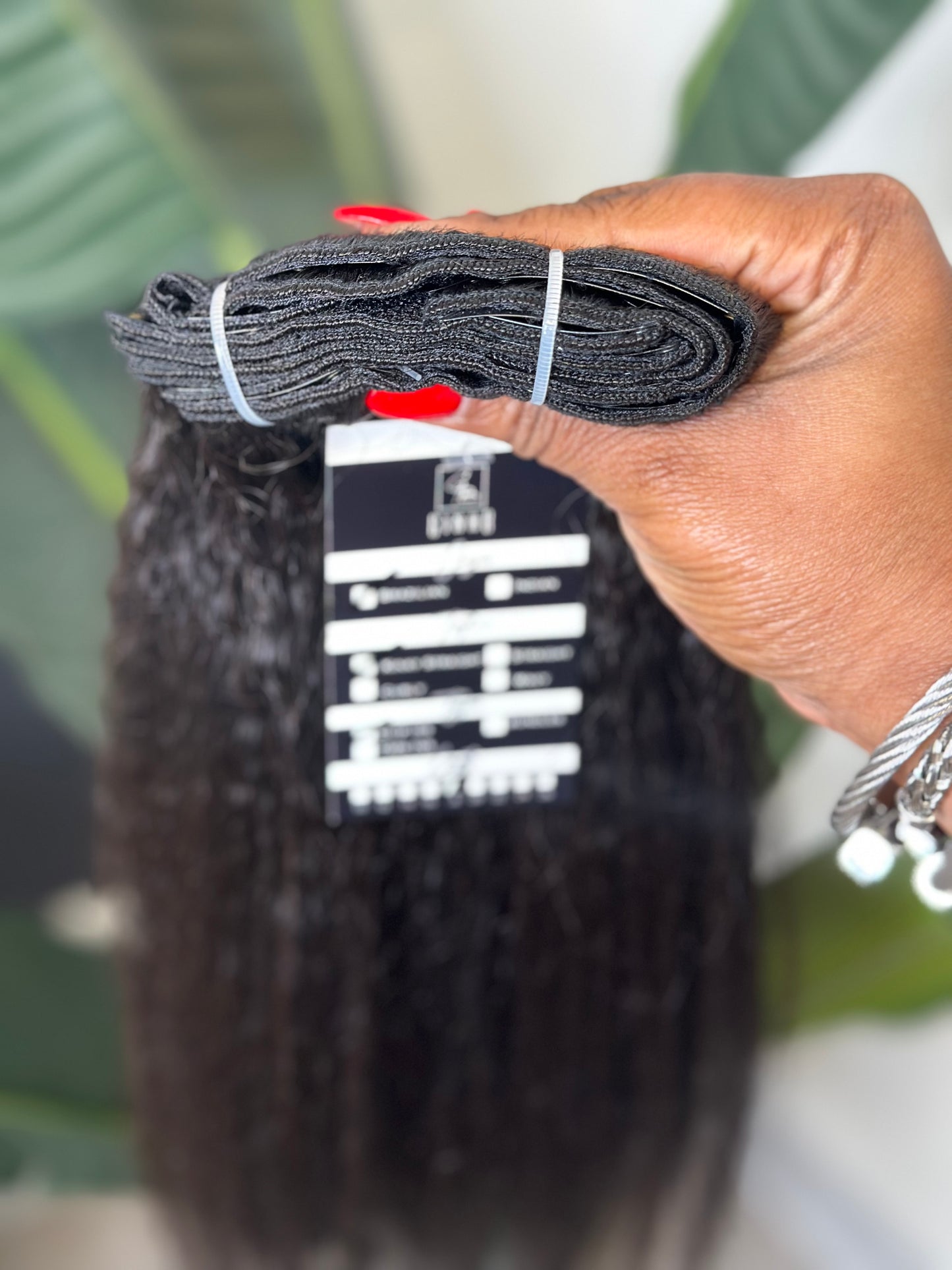 Kinky Straight clip ins