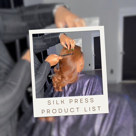 Silk Press Product List -Digital Download