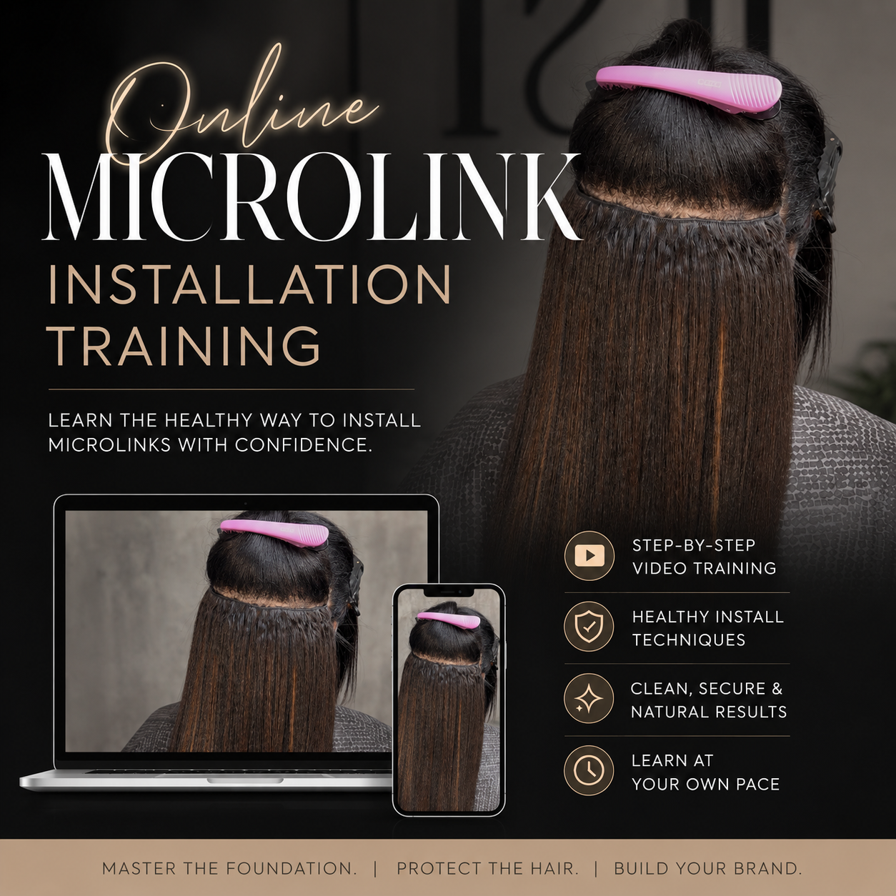 Microlink Installation Training (Invisible Bead Method) - Instant access