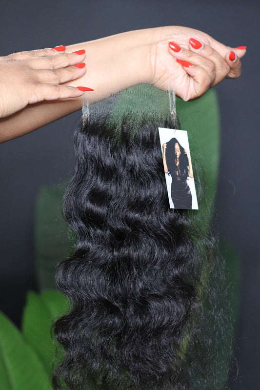 Raw Curly Closure